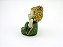 Estátua Trio Buda Verde Gesso 11 cm 17 cm 11 cm - Imagem 2