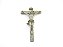 Crucifixo de Parede cor Taupe Resina 28 cm - Imagem 1