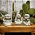 Estátua Trio Mini Buda Chinês cor Cimento Resina 6 cm - Imagem 10