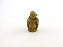Estátua Trio Mini Buda Livro e Bandejas Marrom e Dourado Gesso 5 cm - Imagem 6