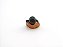 Estátua Trio Mini Buda Preto e Ferrugem Gesso 5 cm - Imagem 9