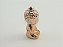 Estátua Mini Buda Meditando cor Bronze Porcelana 7 cm - Imagem 4