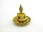 Incensário Buda Dourado Resina 9 cm - Imagem 3