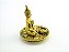 Incensário Buda Dourado Resina 9 cm - Imagem 4