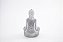Incensário Buda cor Cimento Cerâmica 12 cm - Imagem 3