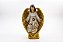 Imagem Sagrada Família Anjo Asa Dourada Importada Resina 25 cm - Imagem 1