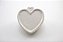 Vaso de Parede Coração Gratidão Branco Resina 10 cm - Imagem 6