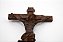 Crucifixo de Parede cor Madeira Resina 28 cm - Imagem 2