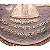 Mandala Parede Nossa Senhora Aparecida cor Bronze Resina 33 cm - Imagem 2