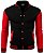 Jaqueta College Americana Black Red Lisa - Imagem 3