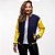 Jaqueta College Americana Blue Yellow Lisa - Imagem 2
