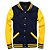 Jaqueta College Americana Blue Yellow Lisa - Imagem 3
