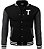 Jaqueta College Americana Black Edition Letra T Bordada - Imagem 1