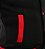 Jaqueta College Americana Black Red Letra W Bordada - Imagem 2