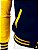 Jaqueta College Americana Blue Yellow Letra L Bordada - Imagem 2