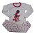 Pijama Infantil Menina Meia Estação Ladybug Marfim - Disney - Imagem 1