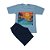 Conjunto Juvenil Menino  Surf Azul - Pequetitos - Imagem 1