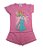 Pijama Infantil Frozen - Walt Disney - Rosa - Imagem 1
