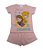 Pijama Infantil Frozen - Walt Disney - Rosa - Imagem 1