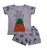 Pijama Infantil Manga Curta Abacaxi - Hey Kids - Imagem 1