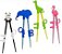Hashi bichinhos infantil c/ suporte - Imagem 3