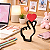 Estatua Coração Coreano Mãozinha Decoração Coreana - Imagem 6