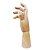 Mão Madeira Articulada Direita 30cm - Imagem 1
