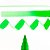 Caneta Ecoline Brush Pen Verde 600 - Imagem 2