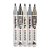 Caneta Ecoline Brush Pen Estojo com 5 unidades Tons de Cinza - Imagem 2