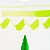 Caneta Ecoline Brush Pen Spring Green 665 - Imagem 3