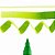Caneta Ecoline Brush Pen Bronze Green 657 - Imagem 3
