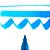 Caneta Ecoline Brush Pen Ultramarine Light 505 - Imagem 3