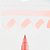 Caneta Ecoline Brush Pen Pastel Red 381 - Imagem 3
