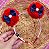 TIARA POMPOM PELÚCIA LACINHO ESCOLAR (NAS CORES DO UNIFORME) - Imagem 3