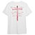 Camiseta O Sangue do Cordeiro Branca - Imagem 1