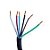 Cabo Controle 6x1,00mm 500v Preto com vias internas coloridas - Imagem 1
