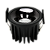 Spot LED Embutido Redondo Full Black 7W Preto Cristallux - Imagem 1