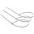 Abraçadeira de Nylon Branca 3,6x300mm 6.6 - Serrana - Imagem 4