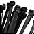 Abraçadeira de Nylon Preto 4,8x380mm 6.6 - Serrana - Imagem 1