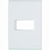 Placa 4x2 para 1 modulo horizontal Tramontina liz - Imagem 1