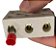 Conector Porcelana Tripolar 10mm FoxLux - Imagem 2