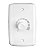 Interruptor Dimmer Rotativo Branco 400W Bivolt - Imagem 1