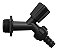 Torneira De Jardim Slim PVC Preto 1/2 E 3/4 Krona - Imagem 3