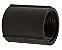 Luva Para Eletroduto PVC 3/4 Polegada Rígido Com Rosca Preto - Imagem 1