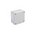 Caixa De Passagem Blindada Ip65 104x104x54mm Cinza - Imagem 1