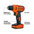 Parafusadeira e Furadeira 3/8" 12V Bivolt Black Decker - Imagem 3