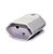Plugue Femea 2P+T 10A Cinza Pezzi - Imagem 2