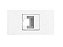 Módulo Tomada para Informática RJ45 CAT5E Branco Pezzi - Imagem 1