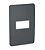 Placa 4X2 Para 1 Módulos Stellar Black Orion Schneider Eletric - Imagem 1