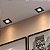 Spot Recuado Quadrado Preto Para Lampada Ar111 Com Soquete Gu10 - Imagem 2